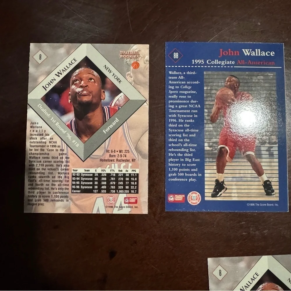 Stephon Marbury RC Lot Georgia Tech College Basketball Card Lot 5 Cards + More
